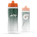 Gatorade Gx NFL Non-Slip Squeeze Bottles, 30 fl oz, Gx Hydration System - color: New York Jets