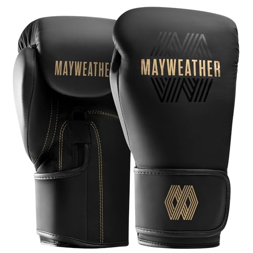 Mayweather Core Boxing Gloves – Bag Gloves, Boxing Mitts & Sparring Gloves for Men, Women | Beginner Training Gloves | Large-X-Large