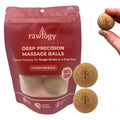 Travel Cork Massage Ball | Lightweight, Sustainable Alternative to Lacrosse Ball for Muscle Pain Relief (1.4 Inch (Pack of 2), Sanded Cork) - size: 1.4 Inch (Pack of 2)
