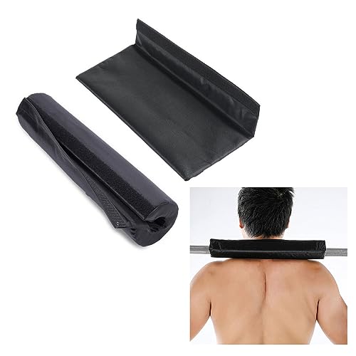 Enduring Barbell Squat Neck Pad & Shoulder Protective Thick Cushion Gym Shoulder Protective Easy to Use Barbell Fitness Equipment Breathable Fabric - color: thin section