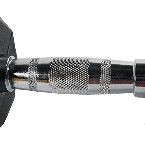 Power Systems Rubber Octagonal Dumbbell - size: 45-Pounds