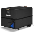 QH.HOME Waterproof Generator Cover 24x18x20 inch ,900D Heavy Duty Oxford with Secure Windproof Buckle- for Most Generators 3000-5000 Watt, Black - size: 24"(L) x 18"(W) x 20"(H)