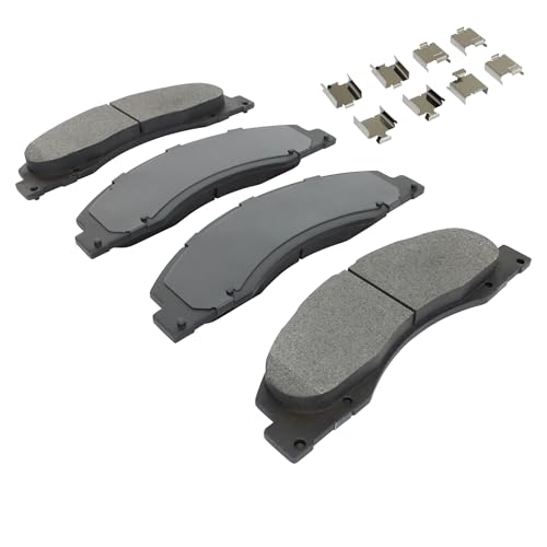 QUALITY-BUILT Front Semi-Metallic Brake Pads, Premium 1001-1328M, Compatible with 2008-2025 Ford (E-150,E-250,E-350 Econoline,E-350 Super Duty,E-450 Super Duty,Econoline Van,Econoline Wagon) - size: BP1328-M