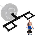 Fitvids Upgraded Adjustable Jammer Arms, Lever Arms, Monolift Attachments Rated 600 LB Per Arm, Fits Racks at All Post Sizes and Hole Sizes, Pair - style: B-shape