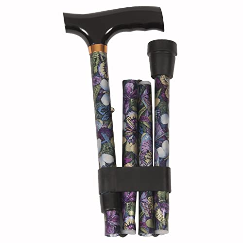PCP Folding Canes - color: Butterfly (Fritz Handle)
