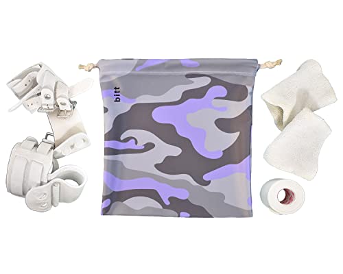 Bitt Sportswear Gymnastics Grip Bag, Camouflage for Girls Boys (Purple Camo) - color: Purple Camo