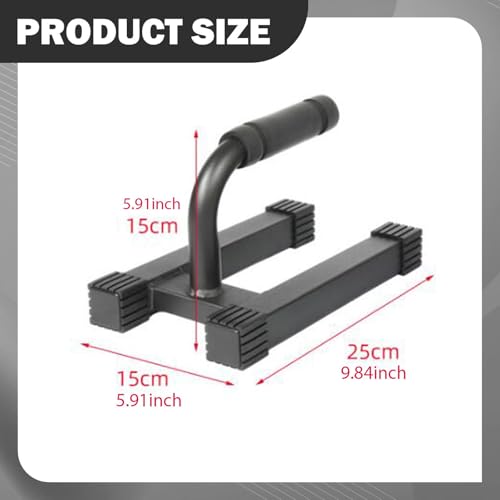 kowaku 2Pcs Workout Equipment Parallettes Gear Strength Training Planks Aerobics Floor Exercise Pushup Stands