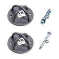 Ceiling Hooks - Industrial Strength Hold Up to 600 lbs, Includes Anchors & Bolts Yoga Starter Set - Suitable for Gym Rings, Suspensions, Indoor/Outdoor Use