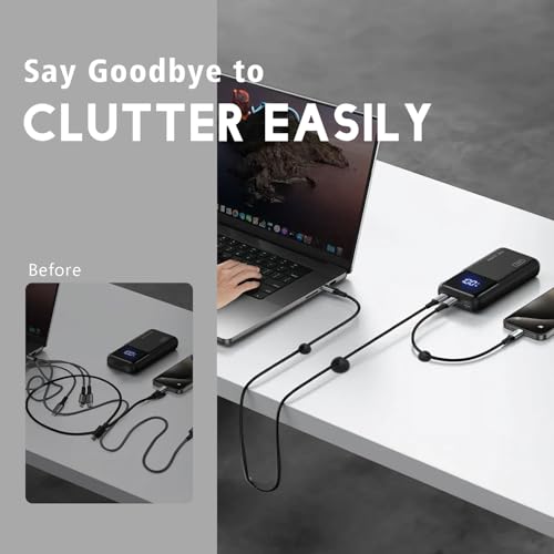 SmiLife Black Cable Clips 9 PCS, Adhesive Cable Organizer Phone Charging Cord Holder, Wire Organizer for Desk - color: Black 1.1 inches + 0.8 inches