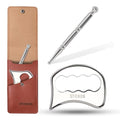 STICKON 2 in 1 Stainless Steel Gua Sha, Acupressure Pen, Physical Therapy Tools, Massage Scraper, IASTM Tools, Trigger Point Massage Tool Relief Pain Tools for Full Body(STICKON-60) - style: STICKON-60 Shape