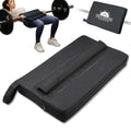 Square Hip-Thrust Pad Protective Extra Thick Foam pad for Barbell Weightlifting Hip Thrusts and Glute Bridges Workouts Home Gym Equipment - color: Black