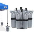 ABCCANOPY Canopy Weights 185 LBS Tent Sand Bags,4-Pack Gray(No Sand) - color: Gray, size: 185 LBS