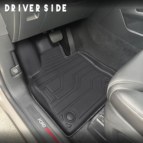 KARPAL Floor Mats for 2020-2026 Ford Explorer 6 & 7 Seats, Custom Fit TPE All Weather Ford Explorer Accessories 1st & 2nd Row Floor Liner - style: 2020-2026 | For Ford Explorer 6 & 7 Seats | 1st & 2nd Row