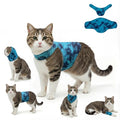 Dog & Cat Surgery Recovery Suit and Anxiety Wrap - color: Tie-Dye LH, size: XS