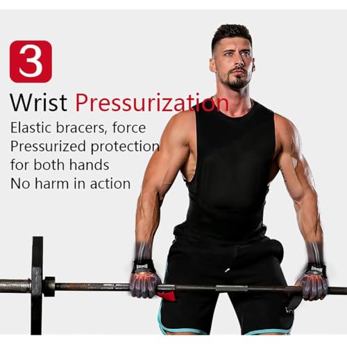 GOUNOD Lifting Straps for Weightlifting, Padded Wrist Straps, Black, 1 Pair | Non-slip silicone grip and cushioned wrist padding for Weightlifting, Gym, Deadlift, Workout, Gym Strength Training.