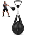 Indoor Slam Ball Medicine Balls Bag with Handles, Heavy Duty Weight Throw Practice Accessory, Reinforced Polyester Webbing & Steel Hardware, Fits 15-30 Lbs, Ball Not Include