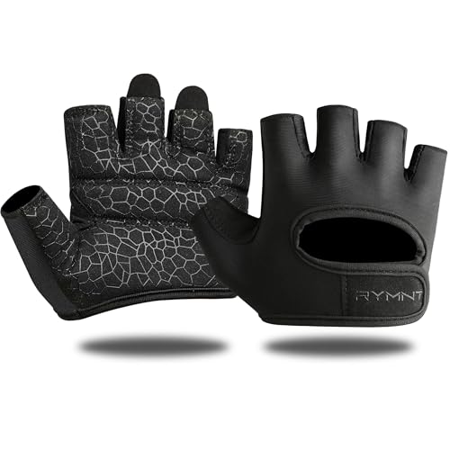 Minimal Weight Lifting Gloves,Short Micro Workout Gloves Grip Pads with Full Palm Protection & Extra Grip for Men Women Weightlifting,Gym,Exercise Training - color: Black, size: X-Large