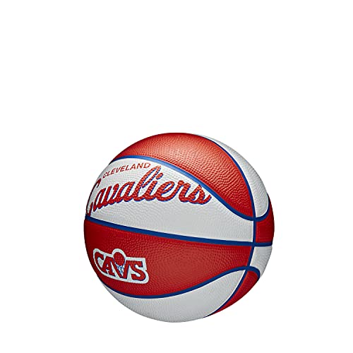 WILSON NBA Team Retro Mini Basketballs - Mini Size - 3" - color: Cleveland Cavaliers, size: Mini