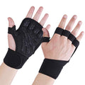 SUJAYU Gym Gloves for Men Weight Lifting Gloves, Wrist Wraps Wrist Straps for Weightlifting, Lifting Wrist Wraps Wrist Support Wrist Weights Gym Gloves for Men Workout Gloves for Men Women - size: Large