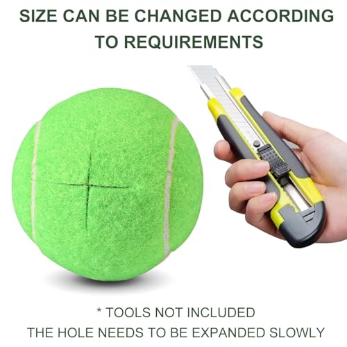 ANCKNE Walker Tennis Balls Precut Tennis Balls for Walkers 4PCS Walkers Legs Universal Precut Glide Balls, Heavy Duty Long Lasting Felt Pad Glide Coverings for Furniture Legs and Floor Protection - color: Green
