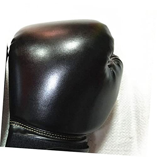 Kids Boxing Gloves: Toddler Boxing Training Gloves for Boys Ages 3-8 PU Leather Punching Bag Mitts for Kickboxing Muay Thai, Sparring Equipment for Children Beginner, Black