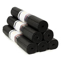 Voyage 5mm Studio Yoga Mats, 6 Pack, 72x24in - color: Black