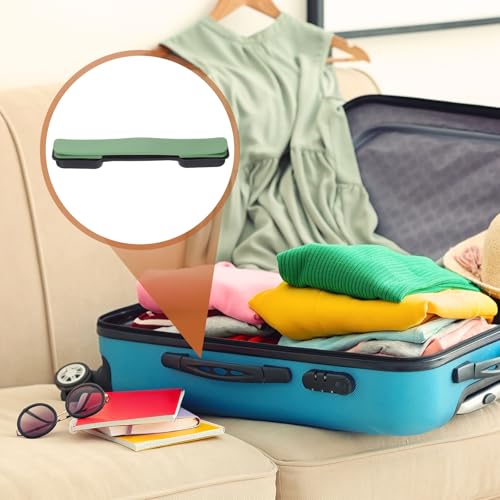 uxcell 2 Pcs Luggage Handle Replacement 8.5 Inch Suitcase Handle Carry Strap Plastic Pull Handle Grip Luggage Replacement Parts with Screws for Suitcase Box Luggage Case, Avocado Green - color: Avocado Green