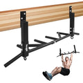 Yes4All Heavy Duty Wall Mounted Pull Up Bar – Multi-Grip Ceiling/Joist Mount Chin-Up Bar for Home Gym Strength Training, 300 lb Capacity, 5 Grip, Steel, Joist Mount, Black - color: F. Joist Mounted