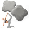 2 Packs Yoga Knee & Elbow Cushions - Extra Thick Foam for Knees, Elbows, Wrists, Hands & Head - Pilates & Kneeling Pads - Support Foam Pads for Women & Men - color: grey