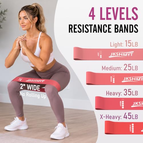 JKSHMYT Pilates Ring Fitness Circle for Women, Pilates Equipment – 14.5" Home Magic Exercise Workout, Better me Pilates Essentials Starter Set for Beginners Toning Inner Thighs, Arms and Core - color: Pink