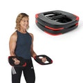 Les Mills™ Dual Purpose Ergonomic Exercise Weight Plates for Total Body Workouts - size: 11lbs weight pair