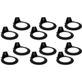 IRON AMERICAN USA Dynamax Medicine Ball Wall Mount Storage Rack, 8.5 Inches Inside Diameter, 30-lb Capacity, for Gym Exercise Sports Balls, Wall Balls and Slam Balls, Hardware Included - style: Dynamax Ball Holder (12-PACK)