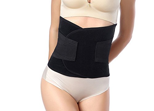 Postpartum Belly band Postpartum Recovery Surgery Support Belly Wrap for C-Section Hernia and Tummy Tuck Abdominal Compression Binder - size: 1X Large: 42"Length*9"Width