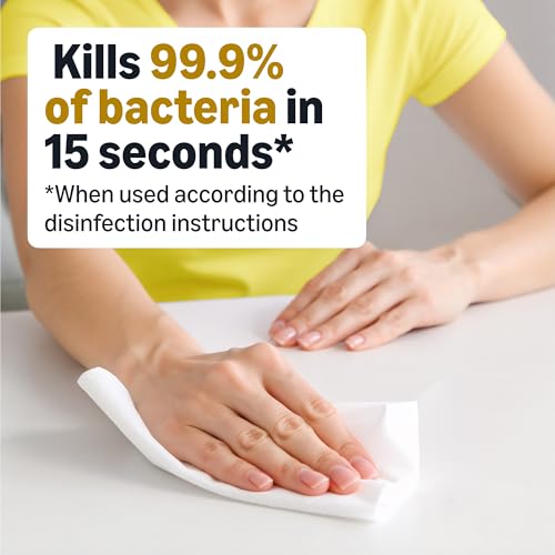 Amazon Basics Disinfecting Wipes, Lemon Scent, for Sanitizing, Cleaning & Deodorizing, 255 Count (3 Packs of 85), Packaging May Vary - size: 85 Count (Pack of 3), style: 3 Pack Lemon