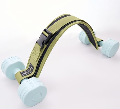 Hip Thrust Belt for Dumbbells,Booty Belt for Hip Thrust Slip-Resistant Padding - color: Green