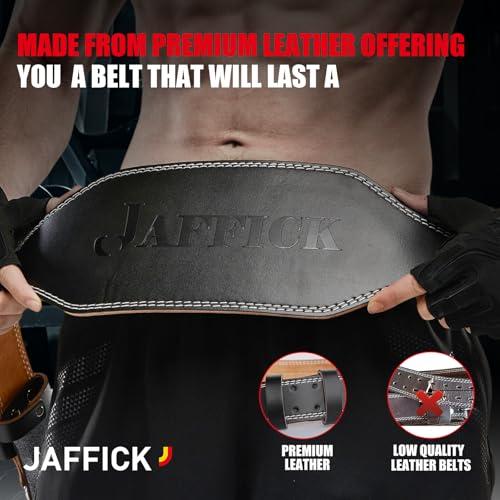 Genuine Leather Weight Lifting Belt for Men Gym Weight Belt Lumbar Back Support Powerlifting Weightlifting Heavy Duty Workout Training Strength Training Equipment - color: 6-Inch brown, size: L