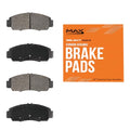 Max Advanced Brakes - SelectMAX Rear Brake Pads for 2004-2006 Chevy Epica, Carbon Ceramic Rear Brake Pads, Hardware Included, Everyday Driving, Low Dust, Quiet - color: SelectMAX, size: D1030