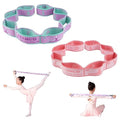 2 PCS Stretch Strap for Kids Dance Elastic Band for Children Gymnastics Stretching Strap Kids Stretching Bands Multi-Loop Adjustable Exercise Bands Stretching Resistance Ballet Bands -8 Loops