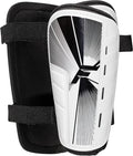 Franklin Sports Soccer Shin Guards for Youth + Adults - Superlight Shin Guards for Men, Women + Kids - (2) Shin Guard Set for Boys + Girls - size: Large (Pack of 6)