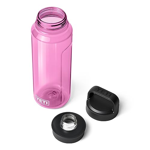 YETI Yonder Water Bottle with Yonder Chug Cap, Lightweight, Leakproof and BPA-Free - color: Power Pink, style: 34oz