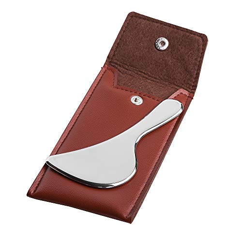 Medical Stainless Steel Gua Sha Muscle Scraper Tool-P Shape - style: C