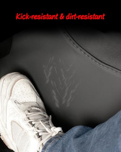 Center Console Side Anti-Kick Mats,Model Y Dust Resistant Protector Cover Leather Fabric Anti Kick Pad Compatible with Tesla Model Y 2021-2024 (for model y 2021-2024)