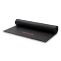Weddingstar Customizable No-Slip Black Yoga Mat - color: Classic Monogram