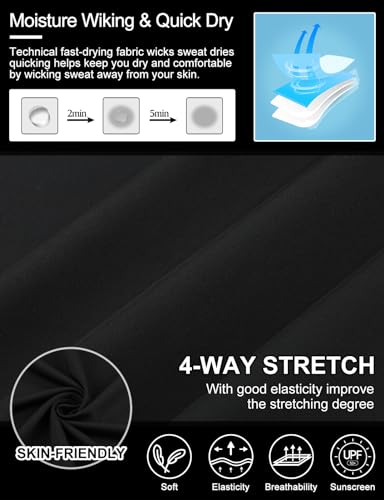 Cucuchy Womens Golf Shirt Half Sleeve Quarter Zip Polo Tennis Shirts Workout Tops - color: B-leaf Black White, size: X-Large
