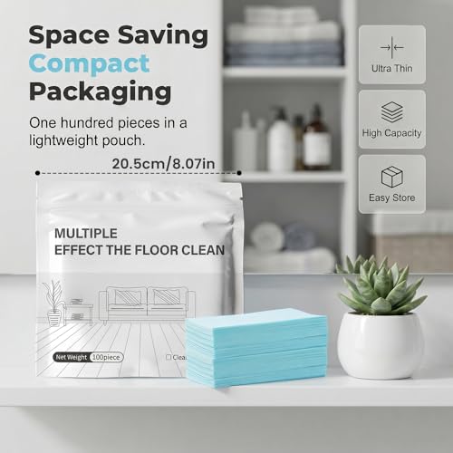 Multi-Surface Floor Cleaner Tablet, Multi-Effect Floor Cleaning Sheets Wood Cleaner Tablets for Mopping Luxury Vinyl Plank Wood Flooring Deep Cleans (Lavender Scent, 30PCS) - color: Lavender Scent