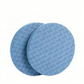 2-piece set yoga knee pads and exercise mats - super thick anti slip support for thick boards, gardening, push ups, knees, Pilates, and floor exercises - knees, elbows, wrists - color: light blue