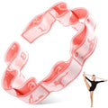 Stretch Strap for Kids Elastic Gymnastic Stretching Ballet Dance Band with 8 Loops Adjustable Exercise Training Resistance Strap for Children Stuff Pilates Latin Yoga Equipment - color: Pink