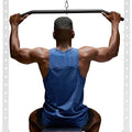 Sunny Health & Fitness Power Cage Squat Rack Attachments for Home Gym | Strength Training, Expanded Workout Variety, Durable Construction, Secure Fit, Quick Installation, Versatile Exercise Support - style: LAT Bar