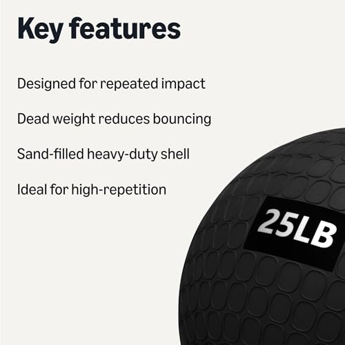 Amazon Basics Slam Medicine Balls for Exercise
