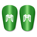 MediCaptain MiniGuards - Mini Shin Guards for Soccer Players - Tiny Shin Pads for Men, Women, Teens - Miniature Shin Guards 3.9 x 2.4 inch - Perfect for High Level Soccer Athletes - color: Green